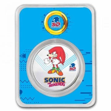 Niue. 2 Dollars 2021 1 oz $2 NZD Niue Sonic the Hedgehog