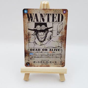 Bandai - 1 Card - One Piece - Portgas D. Ace SP Parallel /, Nieuw