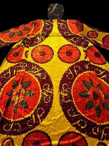 Jurk – handgeweven zijdenmengsel - Textiel - 120 cm - 60 cm
