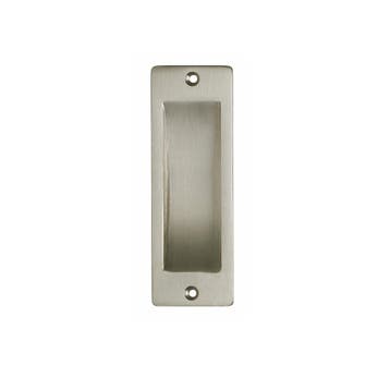 Intersteel Schuifdeurkom 120x40mm - nikkel mat, Doe-het-zelf en Verbouw, Hang- en Sluitwerk, Verzenden, Nieuw