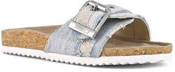 Colors of California Sandalen lichtblauw Denim - Dames - Maa, Verzenden, Nieuw