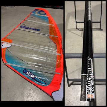 Neilpryde Tempo 5.2 + Unifiber 400 SDM C55, Watersport en Boten, Ophalen of Verzenden, Nieuw