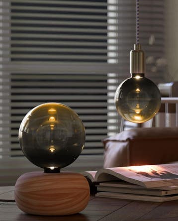 OP=OP Calex Inception G200 Kalmar Gradient Black Gold E27..., Ophalen of Verzenden, Nieuw