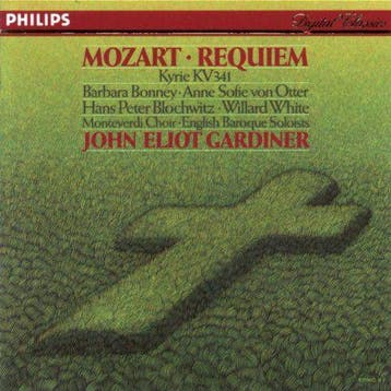cd - Mozart - Requiem, Kyrie K 341, Cd's en Dvd's, Verzenden, Zo goed als nieuw