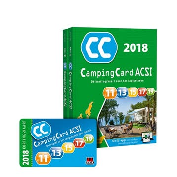 CampingCard ACSI 2018 - set 2 delen / ACSI Campinggids -, Verzenden, Gelezen, ACSI