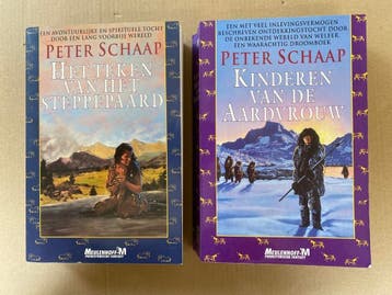 Prehistorische Fantasy - 2x Peter Schaap - in nieuwstaat, Verzenden, Zo goed als nieuw