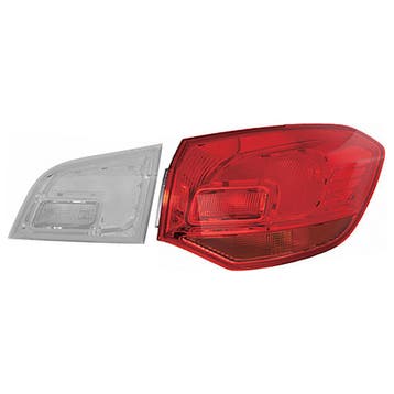 Opel Astra J Break 2010-2015 Achterlichtglas Buiten Rechts V, Auto-onderdelen, Verzenden, Nieuw