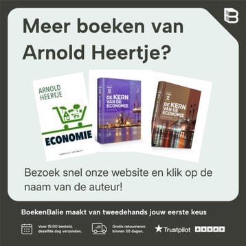 De kern van de economie / VWO 1 / Tekstboek / De Kern van de, Verzenden, Zo goed als nieuw, Arnold Heertje