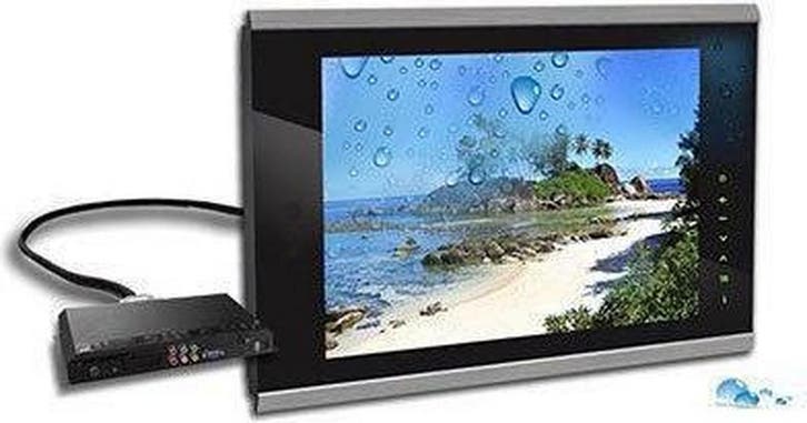AquaSound ASV2256D - 22 inch waterdichte HD LED TV, Audio, Tv en Foto, Televisies, LED, Zo goed als nieuw, Overige merken, 40 tot 60 cm