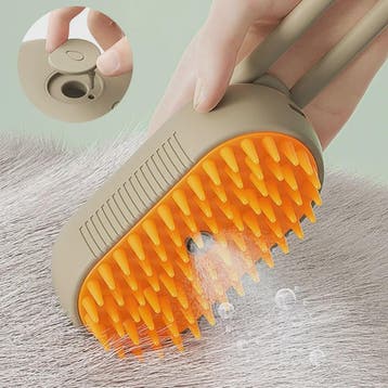 Vernevelende Honden- en Kattenborstel met Massagefunctie, Verzenden, Nieuw