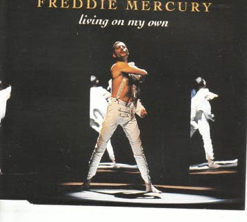 cd single - Freddie Mercury - Living on My Own (Mixes), Verzenden, Zo goed als nieuw, Pop