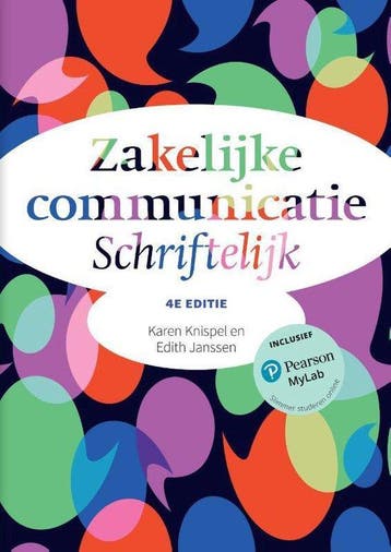 9789043035057 Zakelijke communicatie - Schriftelijk, 4e e..., Verzenden, Zo goed als nieuw, Karen Knispel