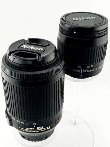 Nikon AF-S DX NIKKOR 55-200mm f/4-5.6G ED VR + AF NIKKOR, Nieuw