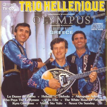 Trio Hellenique - Olympus - 15 Greatest Hits Of Greece, Cd's en Dvd's, Ophalen of Verzenden, Gebruikt