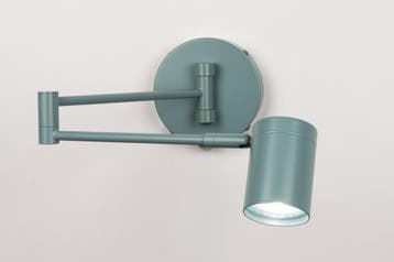 Rietveld Wandlampen - Groen - Metaal, Verzenden, Nieuw