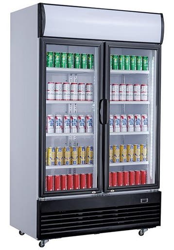 Combisteel Koelkast | 1010L | Zwart/Wit | +2°C/+10°C | Gefor, Ophalen of Verzenden, Nieuw