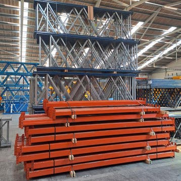 Aanbieding: Voordeelrij gebruikte Mecalux palletstelling