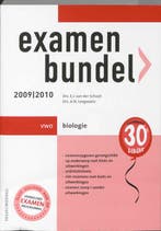 Examenbundel Biologie Vwo 2009/2010 9789006075564, Verzenden, Zo goed als nieuw, A.N. Leegwater