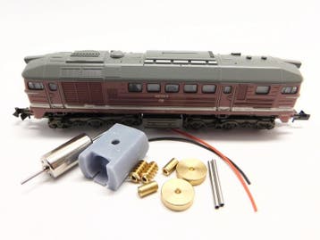 micromotor NM070C motor ombouwset voor Minitrix BR 220, CSD, Overige merken, Gelijkstroom, Verzenden, Overige typen