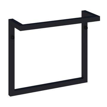 Brauer Handdoekbeugel - 35 cm - Mat Zwart, Ophalen of Verzenden, Nieuw