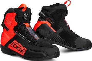 SHIMA Edge Vented Zwart Rood Motorschoenen, Nieuw met kaartje, SHIMA, Laarzen, Heren
