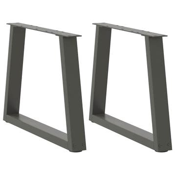 vidaXL Salontafelpoten 2 st V-vormig 70x(42-43,3) cm staal, Verzenden, Nieuw