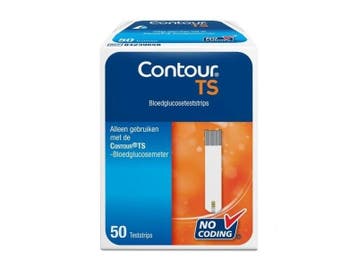 Ascensia Contour TS - 50 teststrips, Verzenden, Nieuw