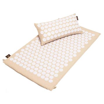 Set spijkermat en spijkerkussen sand - Lotus, Verzenden, Nieuw