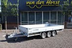 Hulco kipper BENAX 405x203cm 3-ASSER / tridem op voorraad, Auto diversen, Aanhangers en Bagagewagens, Ophalen, Nieuw