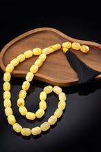 Barnsteen - Rare Butterscotch Baltic Amber Misbaha Tasbih