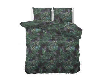 Sleeptime Elegance Berdo Zwart - 200X200/220 + 2 x kussenslo, Nieuw