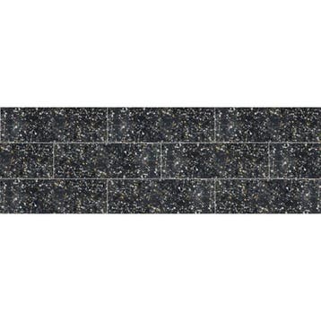 Sphinx Terrazzo Vloertegel - 20x60 cm - Mat Zwart, Ophalen of Verzenden, Nieuw