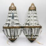 Wandkandelaar (2) - Metaal, Kristal, Antiek en Kunst, Curiosa en Brocante