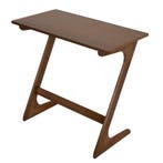 LIVSK Ruimtebesparende Z - vormige Bamboe Bijzettafel - Mult, Verzenden, Nieuw