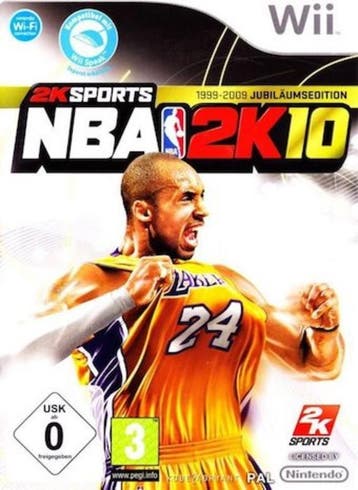 NBA 2K10 (Wii Games), Ophalen of Verzenden, Zo goed als nieuw