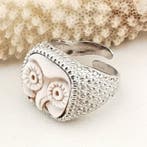 Argento 925 - Ring - Italiaans ambacht, Antiek en Kunst