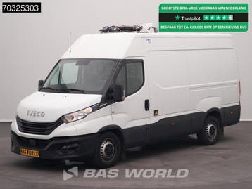 Iveco Daily 35S16 Roof Damage! Automaat Koelwagen Thermo Kin, Automaat, Stof, Gebruikt, Euro 6