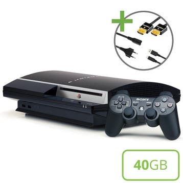 Sony PlayStation 3 Phat (40GB) Starter, Spelcomputers en Games, Spelcomputers | Sony PlayStation 3, Ophalen of Verzenden, Nieuw