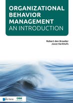 Organizational Behavior Management - An introduction, Verzenden, Zo goed als nieuw, Joost Kerkhofs