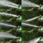 Flexibele Tuinslang - Inc. sproeikop - 22,5 meter - Groen, Verzenden, Zo goed als nieuw