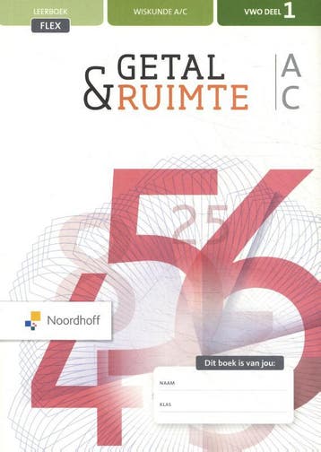 Getal & Ruimte / vwo A/C FLEX 1 9789001893897, Verzenden, Gelezen