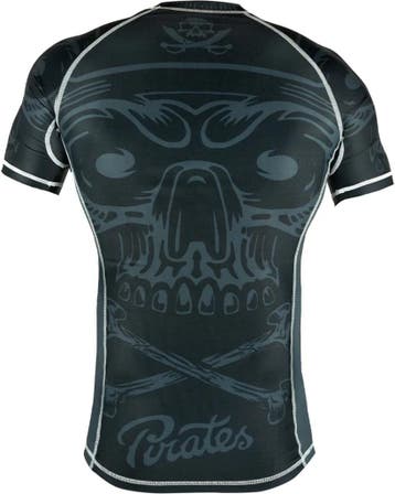 PRIDE or DiE PIRATE V.2 Rashguard Zwart Grijs, Ophalen of Verzenden, Nieuw