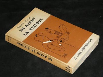 Boris Vian - Complet de la planche volante de classification