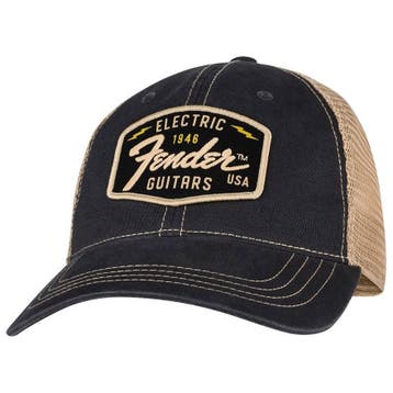 Fender 9122421203 Transition Logo Patch Pet – Zwart/Steen,, Ophalen of Verzenden, Nieuw