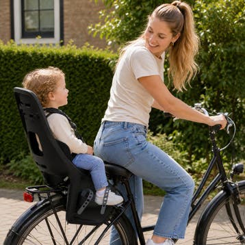 Yepp FE1401D Nexxt 2 a.zitje zwart (Fietsaccessoires, Fiets), Ophalen of Verzenden, Nieuw
