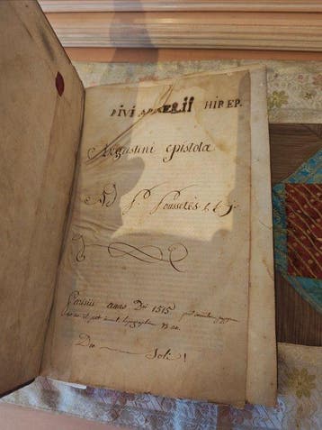 Saint Augustin - Liber Epistolarum beati Augustini episcopi