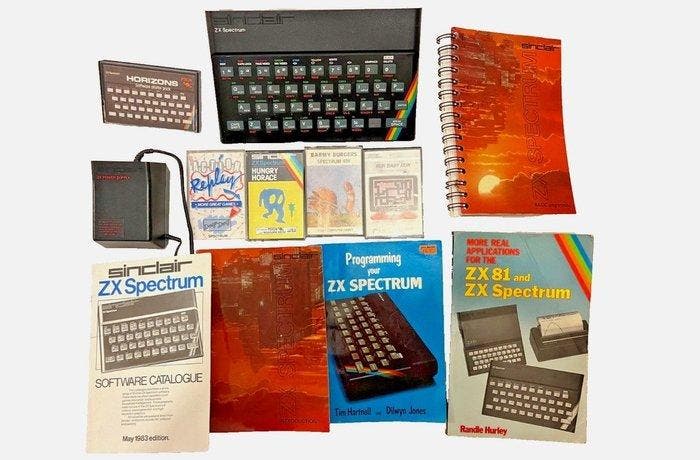 Sinclair ZX Spectrum - Computer (1) - In originele, Spelcomputers en Games, Spelcomputers | Overige Accessoires