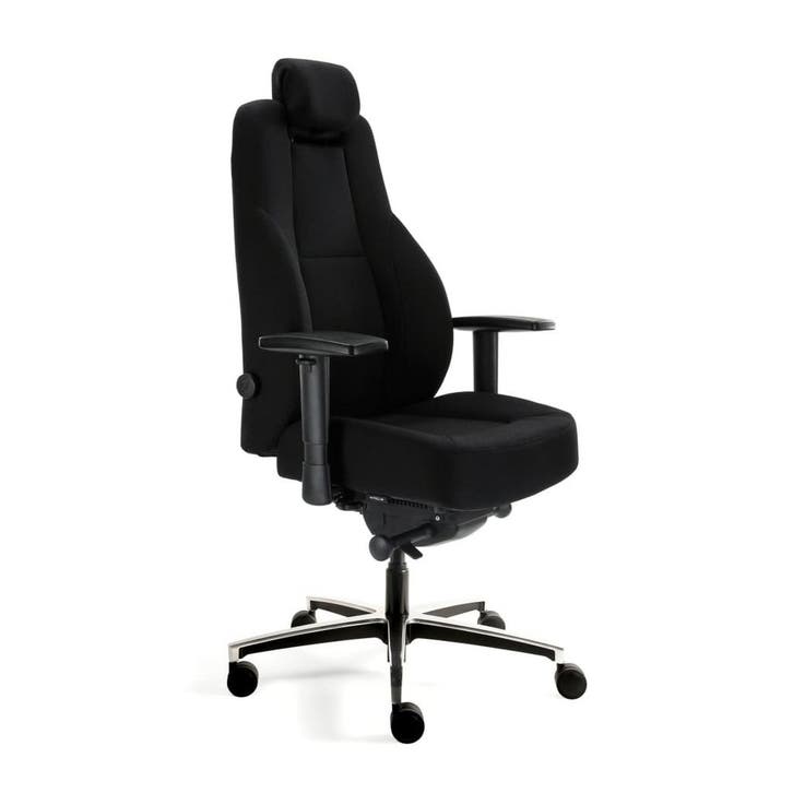 Workliving Delta-2 Mirage - Ergonomische 24-uurs, Huis en Inrichting, Bureaustoelen, Ergonomisch, Zwart, Nieuw, Bureaustoel, Verzenden