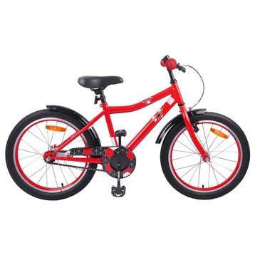vidaXL Kinderfiets 18 Inch voor 5-7 jaar Rood, Verzenden, Nieuw