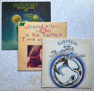 Camel, Passport - 3 Albums - Diverse titels - LP albums, Nieuw in verpakking